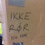 no pipe